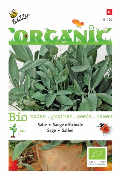Sage BIO (Salvia officinalis) 125 seeds